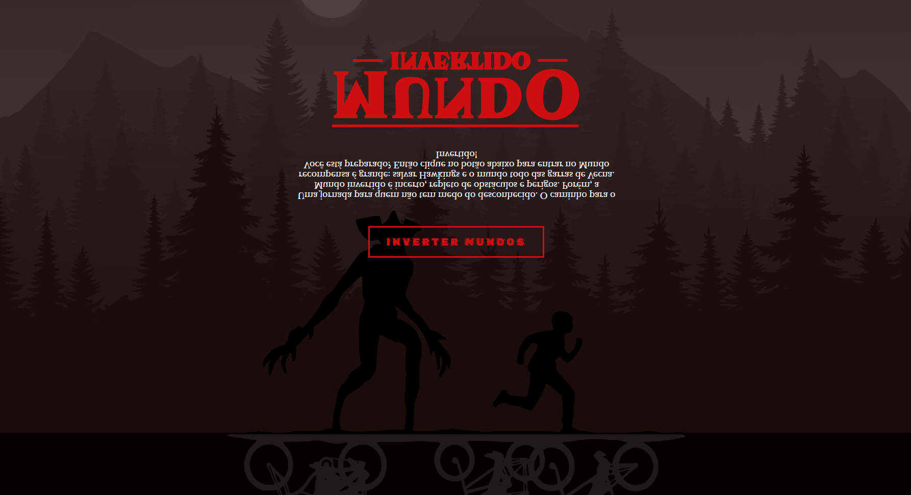Capa Mundo invertido