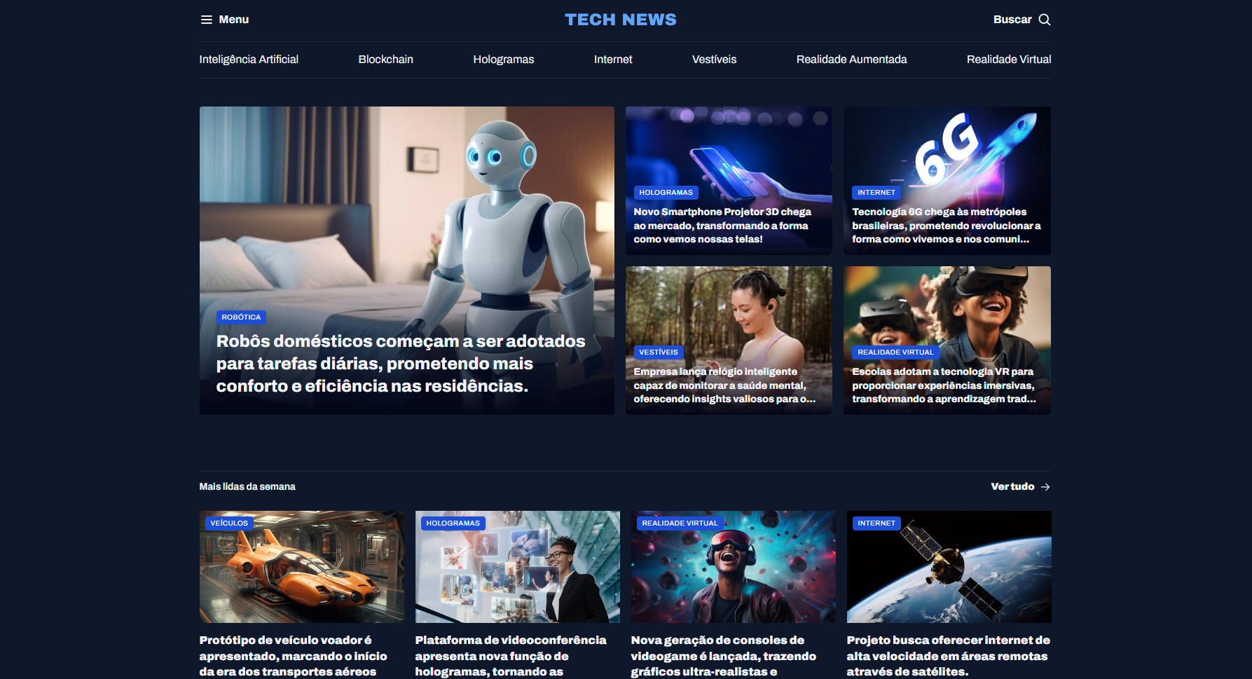 Capa tech-news